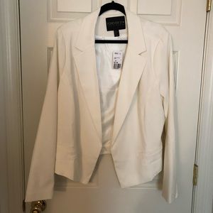White blazer NWT